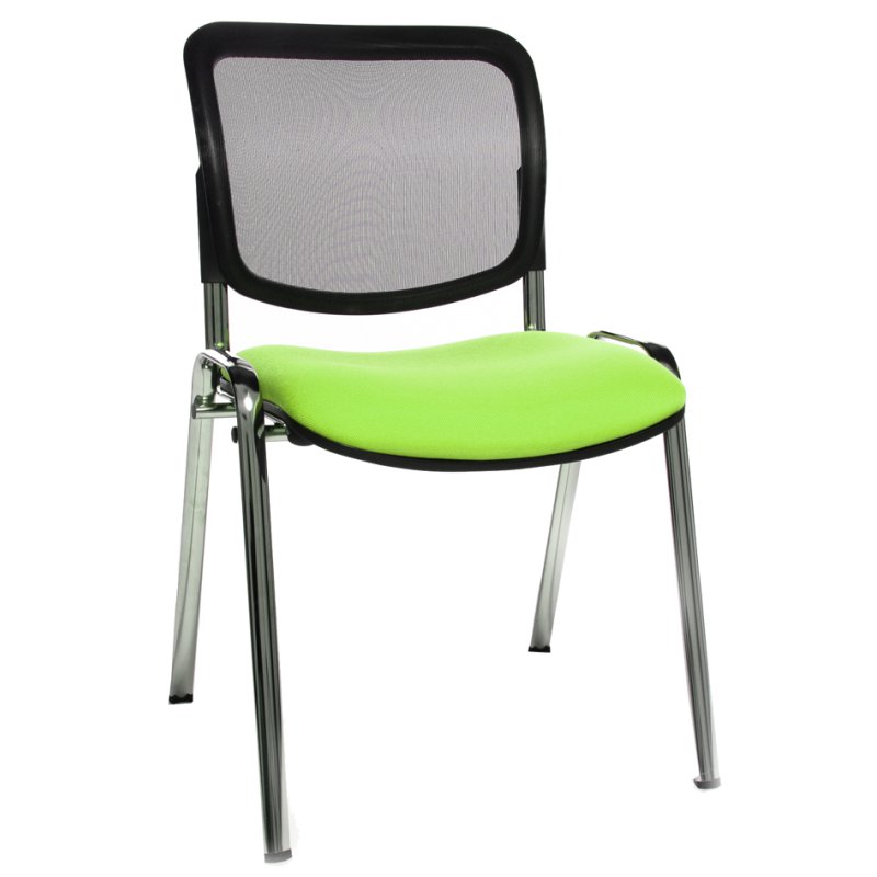 Topstar bezoekersstoel Net Point Visit, ergonomisch, stapelbaar, zwart